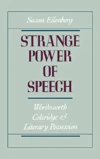 Buy Strange Power of Speech (English, Susan Eilenberg) — BookShops.in