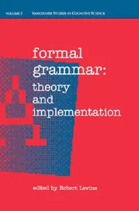 Buy Formal Grammar (English, Robert Levine) — BookShops.in