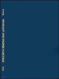 Buy Warrant and Proper Function (English, Alvin Plantinga) — BookShops.in