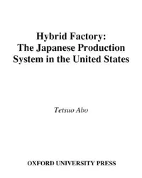 Buy The Japanese Production System in The United States (English, Tetsuo Abo) — BookShops.in