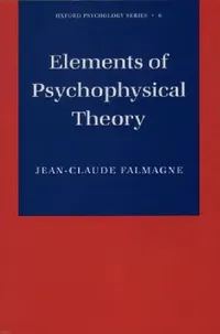 Buy Oxford Psychology Series (English, Jean-Claude Falmagne) — BookShops.in