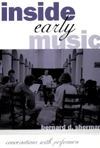 Buy Inside Early Music (English, Bernard D. Sherman) — BookShops.in