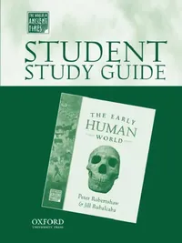 Buy Student Study Guide to the Early Human World (English, Peter Robertshaw | Jill Rubalcaba | Oxford University Press) — BookShops.in
