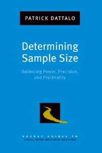 Buy Determining Sample Size (English, Patrick Dattalo) — BookShops.in