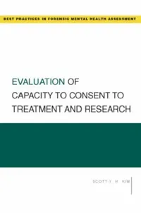 Buy Evaluation of Capacity to Consent to Treatment and Research (English, Scott Y. H. Kim) — BookShops.in