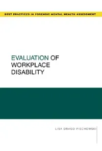 Buy Evaluation of Workplace Disability (English, Lisa Drago Piechowski) — BookShops.in