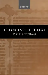 Buy Theories of the Text (English, D. C. Greetham) — BookShops.in