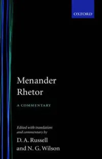 Buy Rhetor (English, Menander | Oxford University Press | Donald A. Russell) — BookShops.in