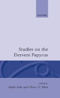 Buy Studies on the Derveni Papyrus (English, Andre Laks | Glenn W. Most | Laks/Most) — BookShops.in