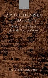 Buy Post-Hellenistic Philosophy (English, G. R. Boys-Stones) — BookShops.in