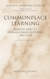Buy Commonplace Learning (English, Howard Hotson) — BookShops.in