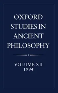 Buy Oxford Studies in Ancient Philosophy (English, C. C. W. Taylor) — BookShops.in