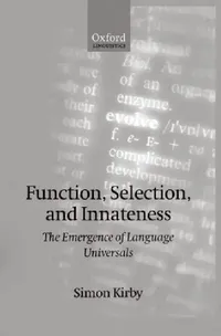 Buy Function, Selection, and Innateness (English, Simon Kirby) — BookShops.in