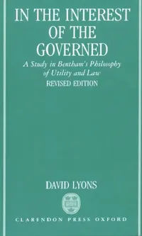 Buy In the Interest of the Governed (English, Louis Lyons | David Lyons) — BookShops.in