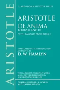 Buy de Anima (English, Aristotle | D. W. Hamlyn | David W. Hamlyn) — BookShops.in