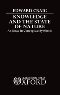 Buy Knowledge and the State of Nature (English, Edward Craig) — BookShops.in
