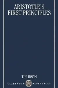 Buy Aristotle's First Principles (English, Terence H. Irwin) — BookShops.in
