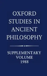 Buy Oxford Studies in Ancient Philosophy (English, Julia Annas | Robert H. Grimm) — BookShops.in