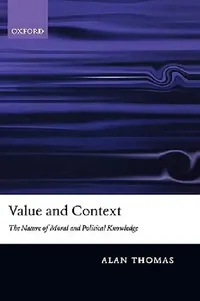 Buy Value and Context (English, Alan Thomas) — BookShops.in
