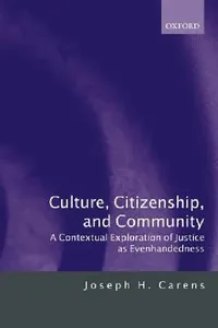 Buy Culture, Citizenship, and Community (English, Joseph H. Carens) — BookShops.in