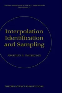 Buy Interpolation, Identification, and Sampling (English, Jonathan R. Partington) — BookShops.in
