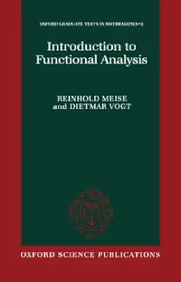Buy Introduction to Functional Analysis (English, Vogt Meise | Dietmar Vogt | Reinhold Meise) — BookShops.in