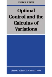 Buy Optimal Control and the Calculus of Variations (English, Enid R. Pinch) — BookShops.in
