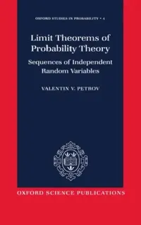 Buy Limit Theorems of Probability Theory (English, Valentin V. Petrov | V. V. Petrov) — BookShops.in