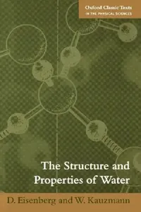 Buy The Structure and Properties of Water (English, David Eisenberg | Walter Kauzmann | D. Eisenberg) — BookShops.in