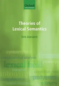 Buy Theories of Lexical Semantics (English, Dirk Geeraerts) — BookShops.in