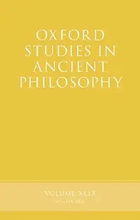 Buy Oxford Studies in Ancient Philosophy, Volume 49 (English, Brad Inwood) — BookShops.in