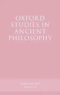 Buy Oxford Studies in Ancient Philosophy, Volume 54 (English, Victor Caston) — BookShops.in