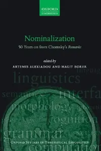 Buy Nominalization (English, Artemis Alexiadou | Hagit Borer) — BookShops.in