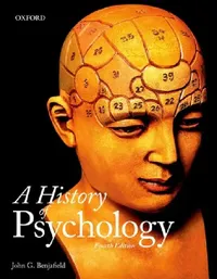 Buy A History of Psychology (English, John G. Benjafield) — BookShops.in