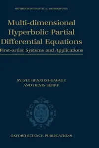 Buy Multi-Dimensional Hyperbolic Partial Differential Equations (English, Sylvie Benzoni-Gavage | Denis Serre) — BookShops.in