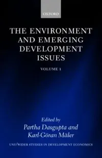 Buy The Environment and Emerging Development Issues (English, Partha Dasgupta | Karl-Goran Maler) — BookShops.in