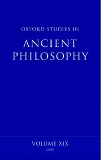 Buy Oxford Studies in Ancient Philosophy (English, David N. Sedley) — BookShops.in