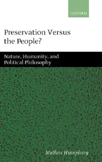 Buy Preservation Versus the People (English, Mathew Humphrey) — BookShops.in