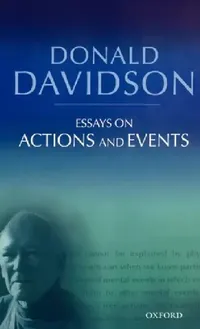 Buy Essays on Actions and Events (English, Donald Davidson) — BookShops.in