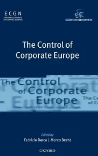 Buy The Control of Corporate Europe (English, Fabrizio Barca | Marco Becht) — BookShops.in