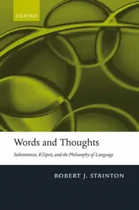 Buy Words and Thoughts (English, Robert Stainton) — BookShops.in