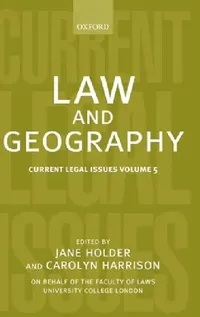 Buy Law and Geography (English, Carolyn Harrison | Jane Holder) — BookShops.in