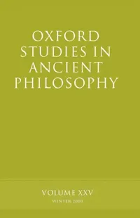 Buy Oxford Studies in Ancient Philosophy (English, David N. Sedley) — BookShops.in