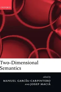 Buy Two-Dimensional Semantics (English, Manuel Garcia-Carpintero | Josep Macia | M. Garcia-Carpintero) — BookShops.in