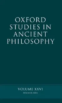 Buy Oxford Studies in Ancient Philosophy (English, David N. Sedley) — BookShops.in