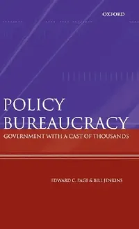 Buy Policy Bureaucracy (English, Edward C. Page | Bill Jenkins) — BookShops.in