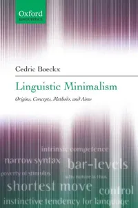 Buy Linguistic Minimalism (English, Cedric Boeckx) — BookShops.in