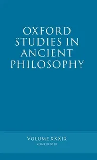 Buy Oxford Studies in Ancient Philosophy Volume (English, Brad Inwood) — BookShops.in