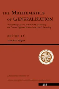 Buy The Mathematics of Generalization (English, David H. Wolpert) — BookShops.in