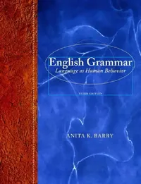 Buy English Grammar (English, Anita Barry) — BookShops.in